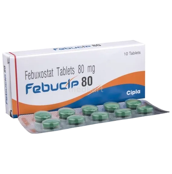febucip 80mg tablet 10's